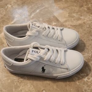 Polo by Ralph Lauren Kids White Sneakers